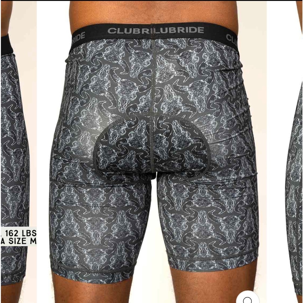 Clubride MEN'S GUNSLINGER 3D TRAIL TO TOWN CHAMOIS 8" 2 Black Skull Prin…
